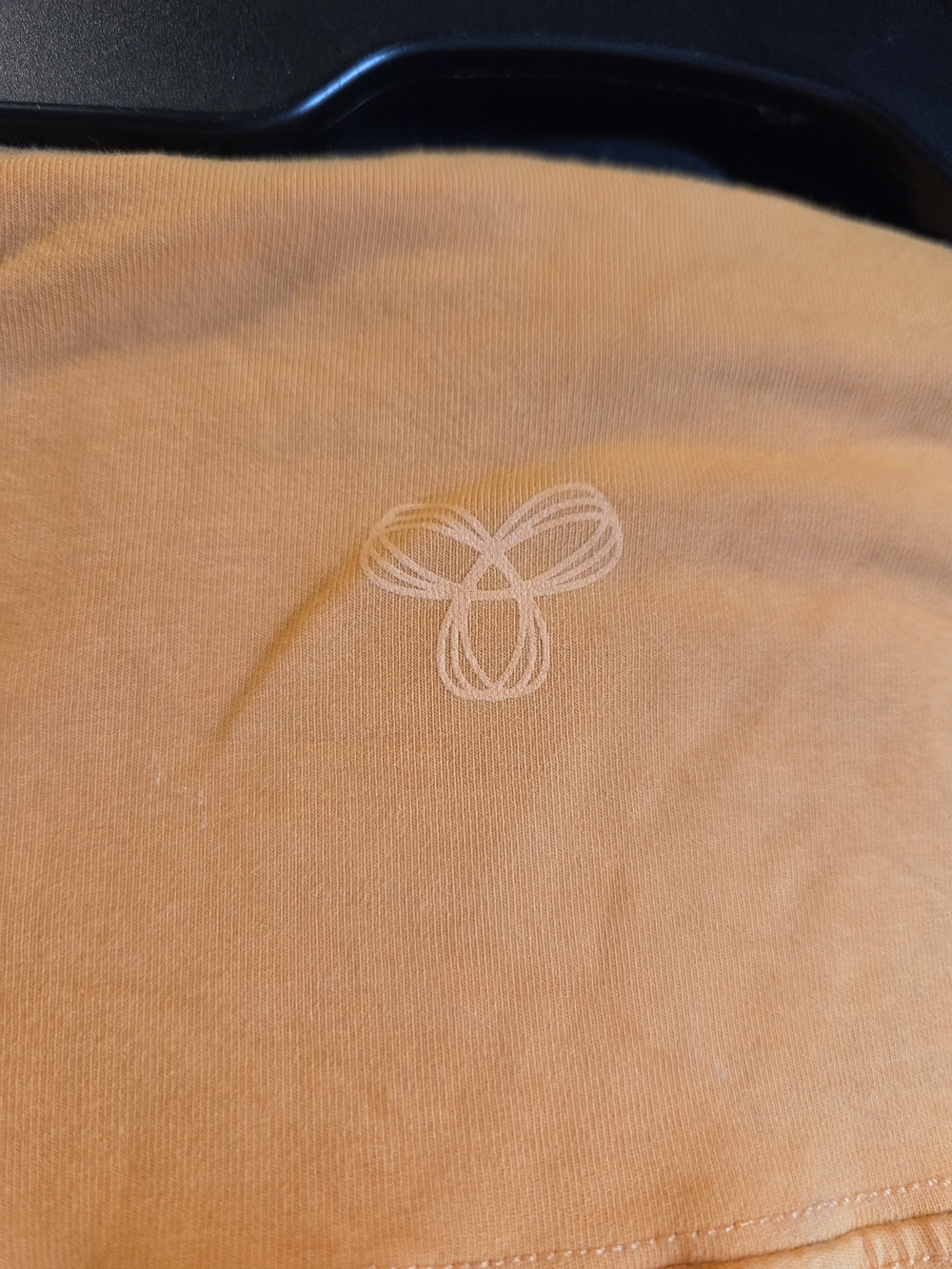 TNA Flared Leggings in Mustard Orange - Picture 3 of 5